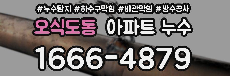 오식도동 아파트 누수