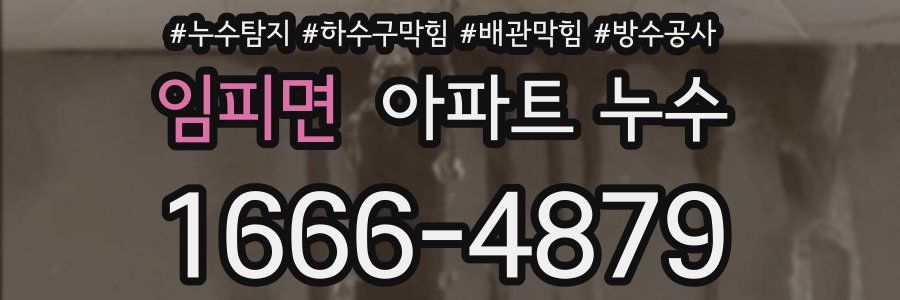 임피면 아파트 누수