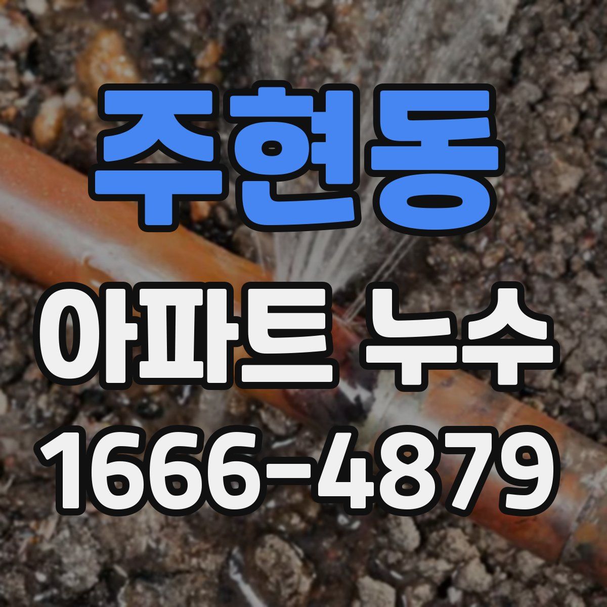 주현동 아파트 누수