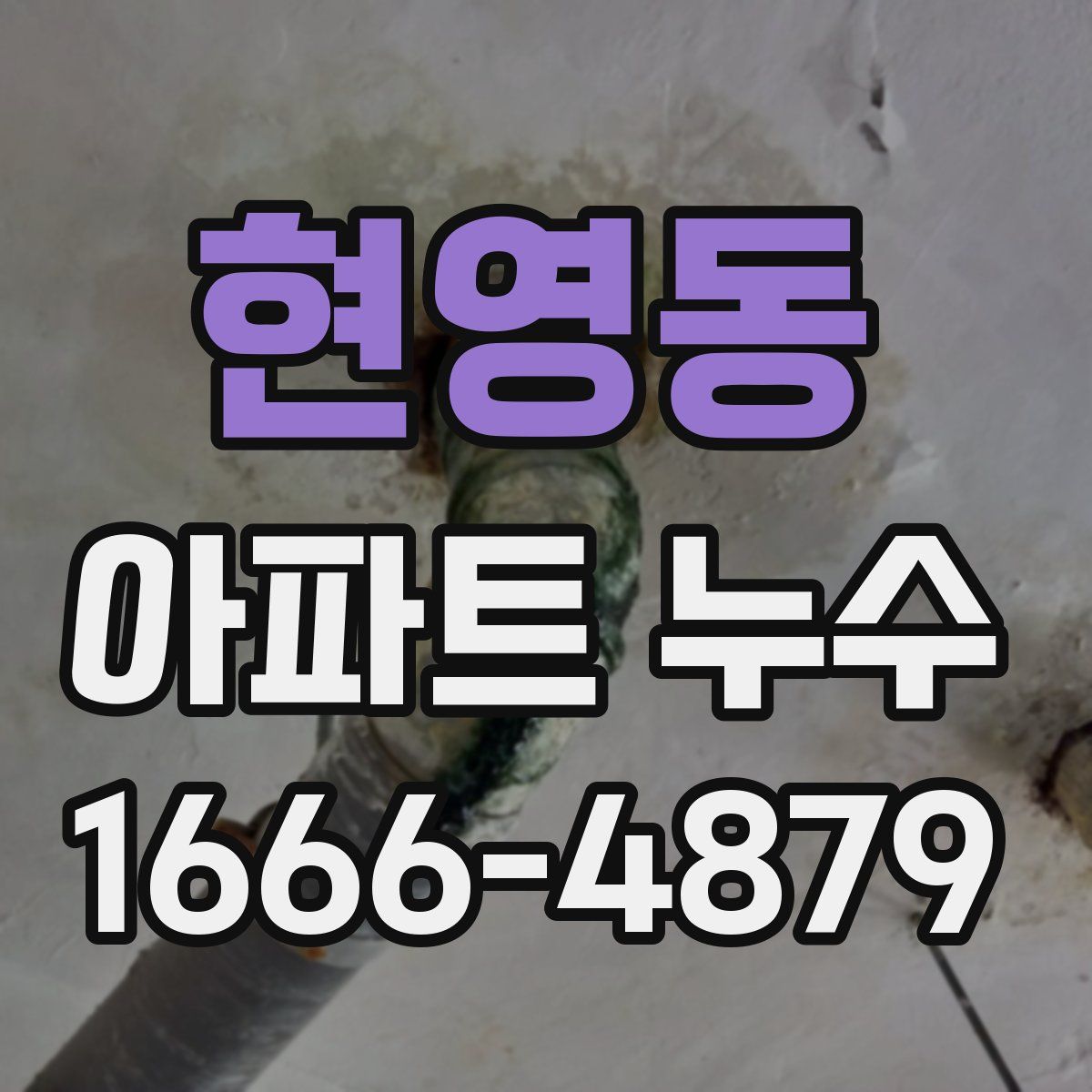현영동 아파트 누수