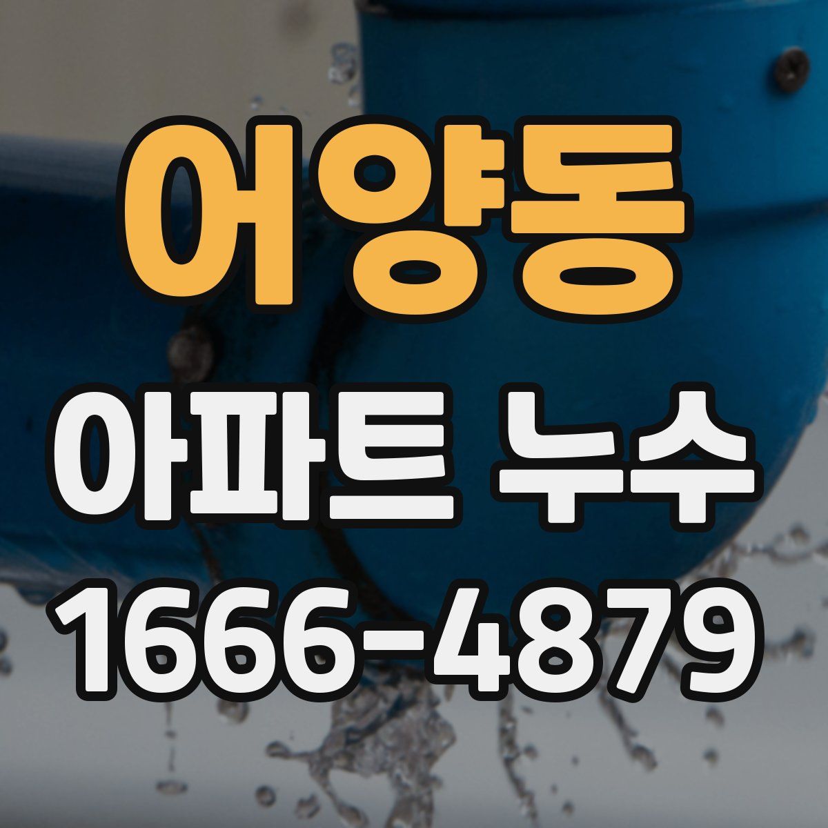 어양동 아파트 누수