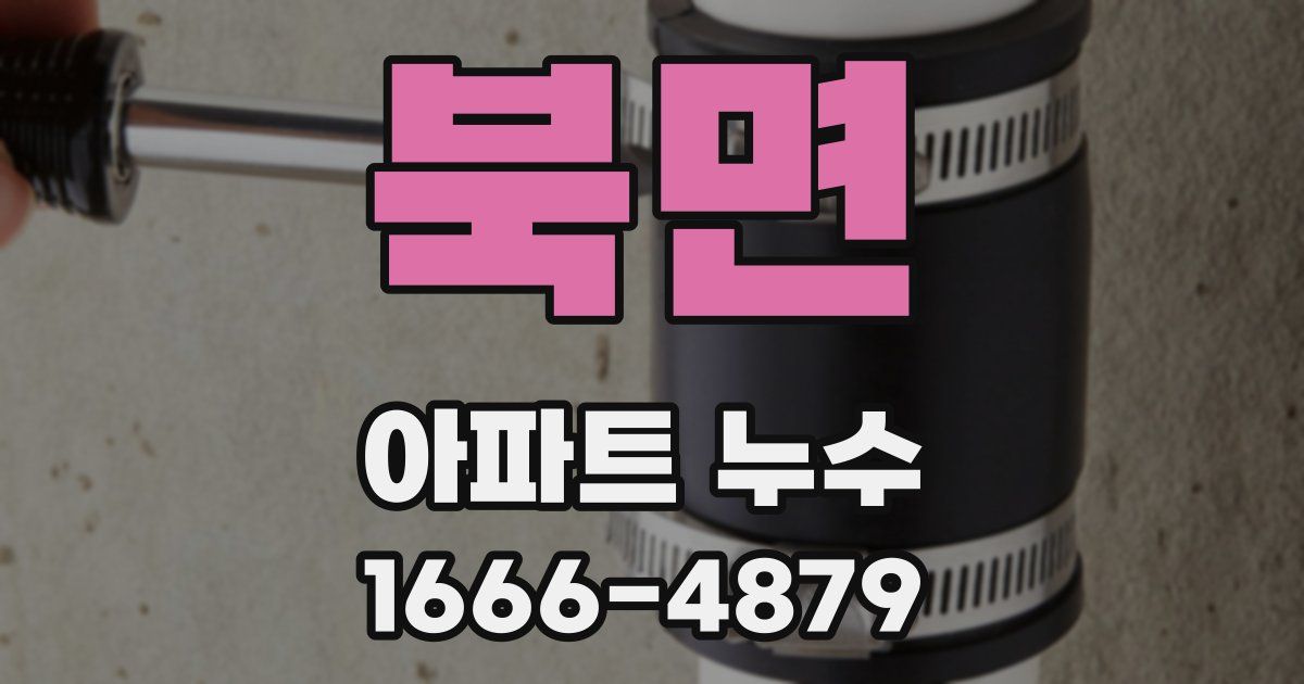 북면 아파트 누수