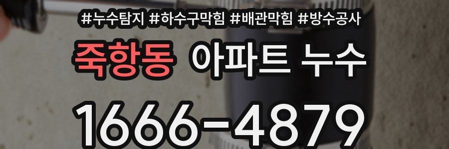 죽항동 아파트 누수
