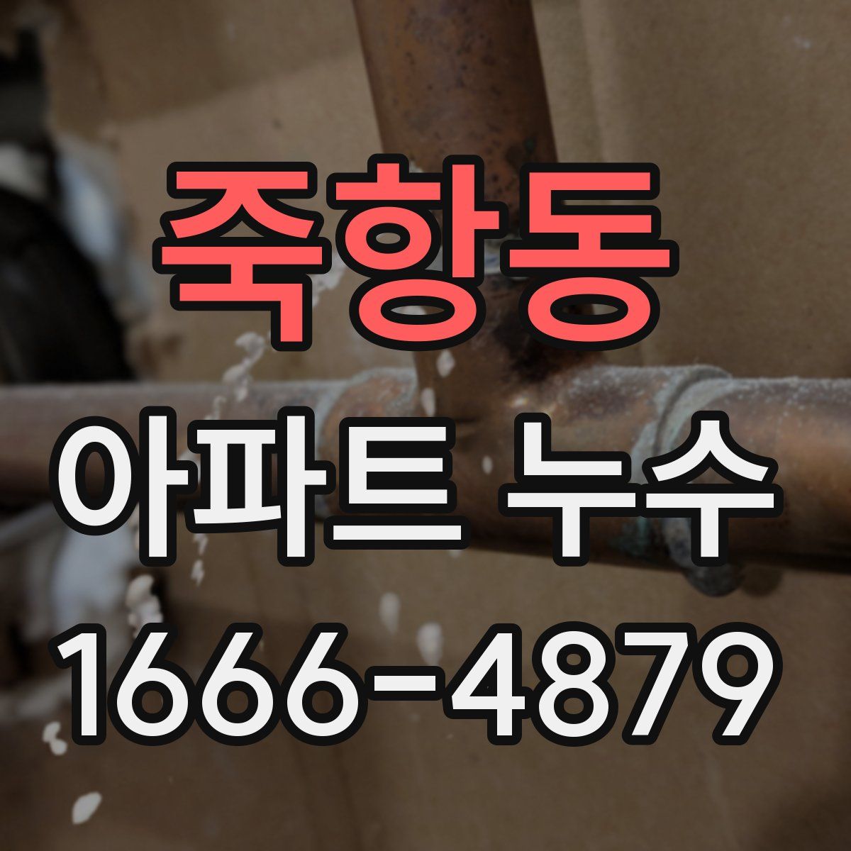 죽항동 아파트 누수