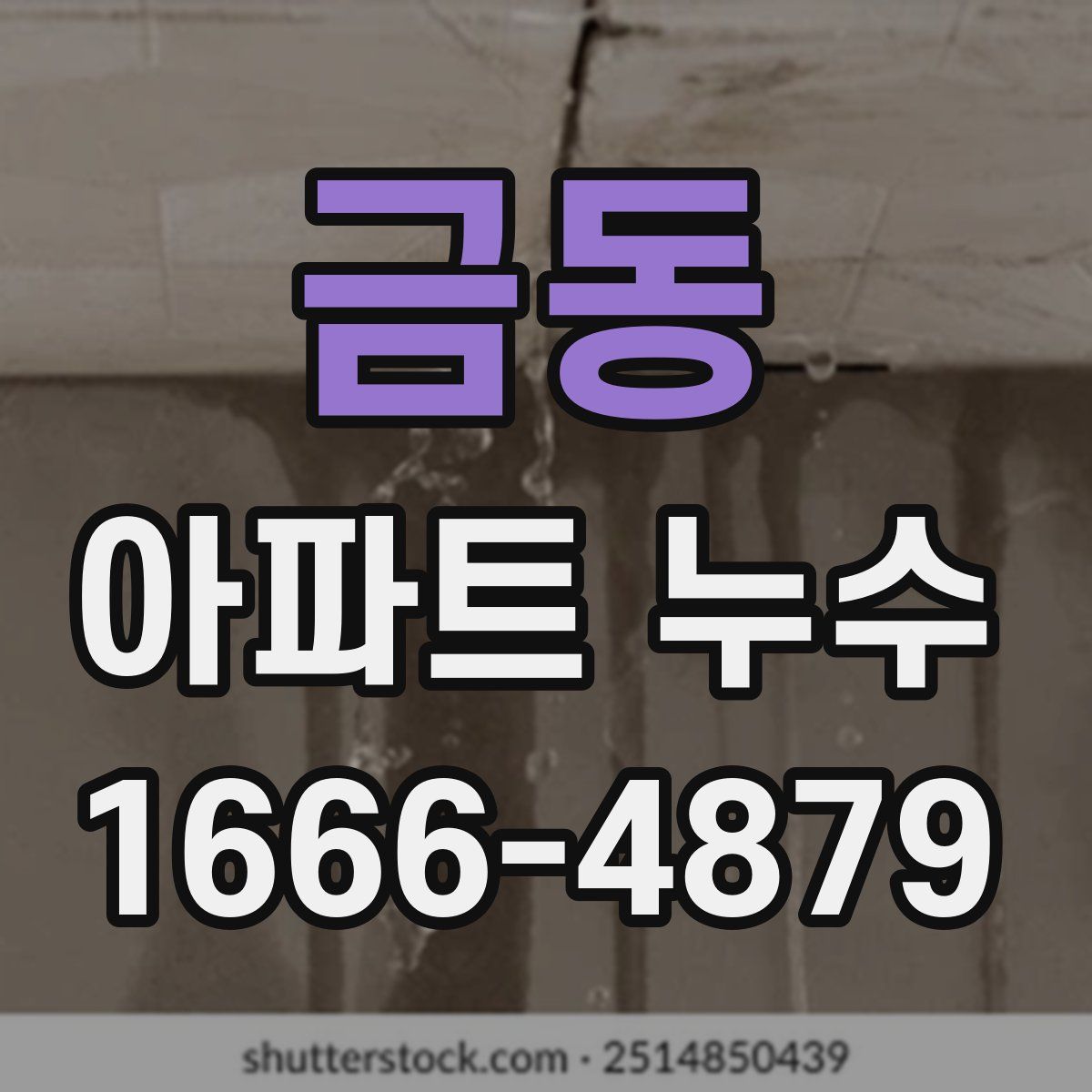 금동 아파트 누수