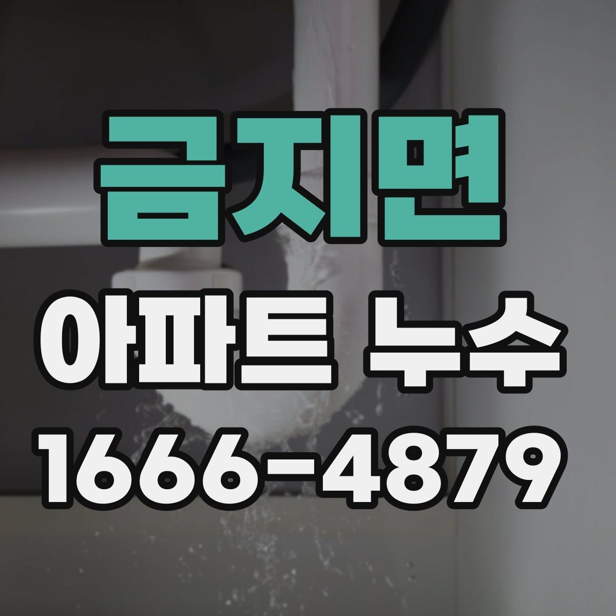 금지면 아파트 누수