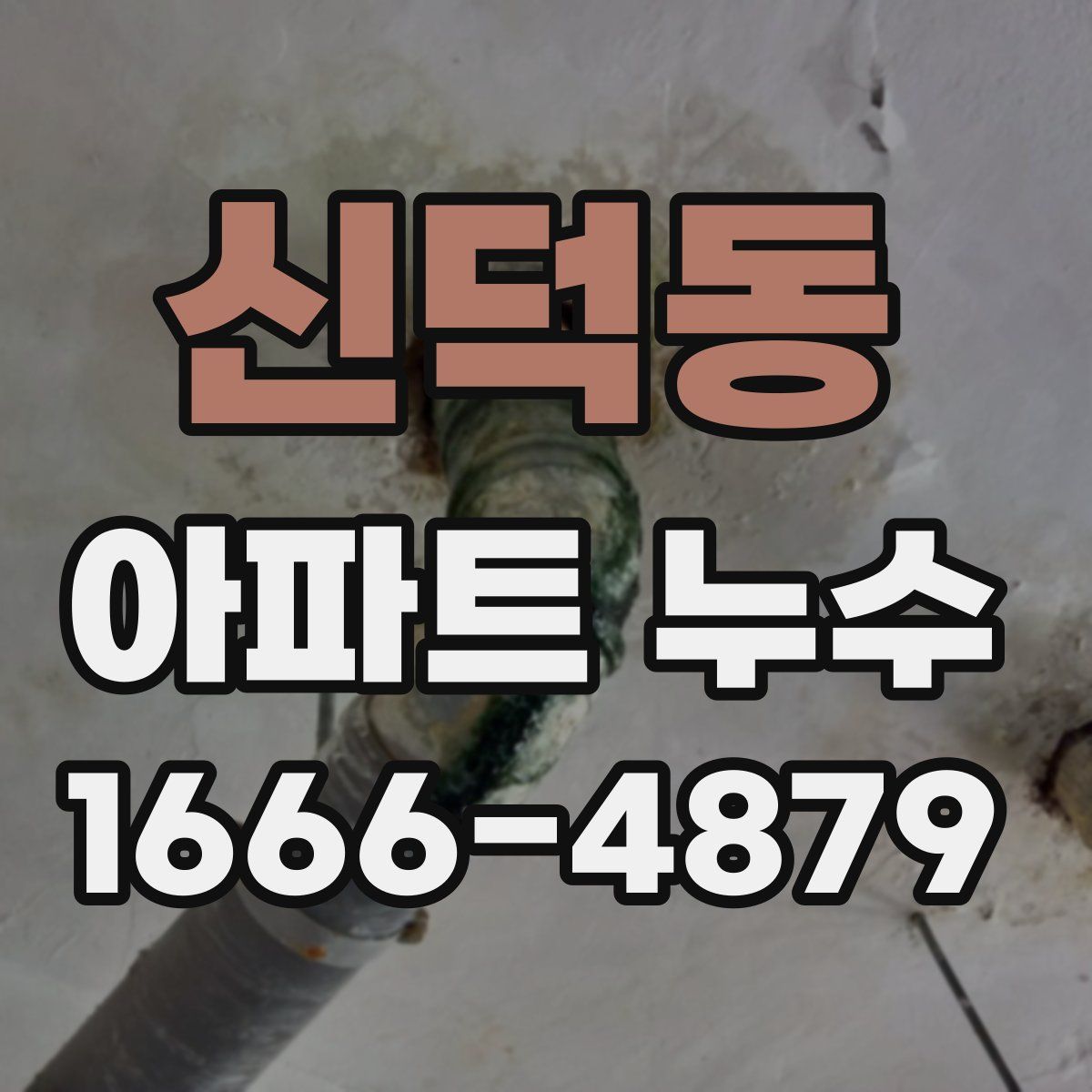 신덕동 아파트 누수