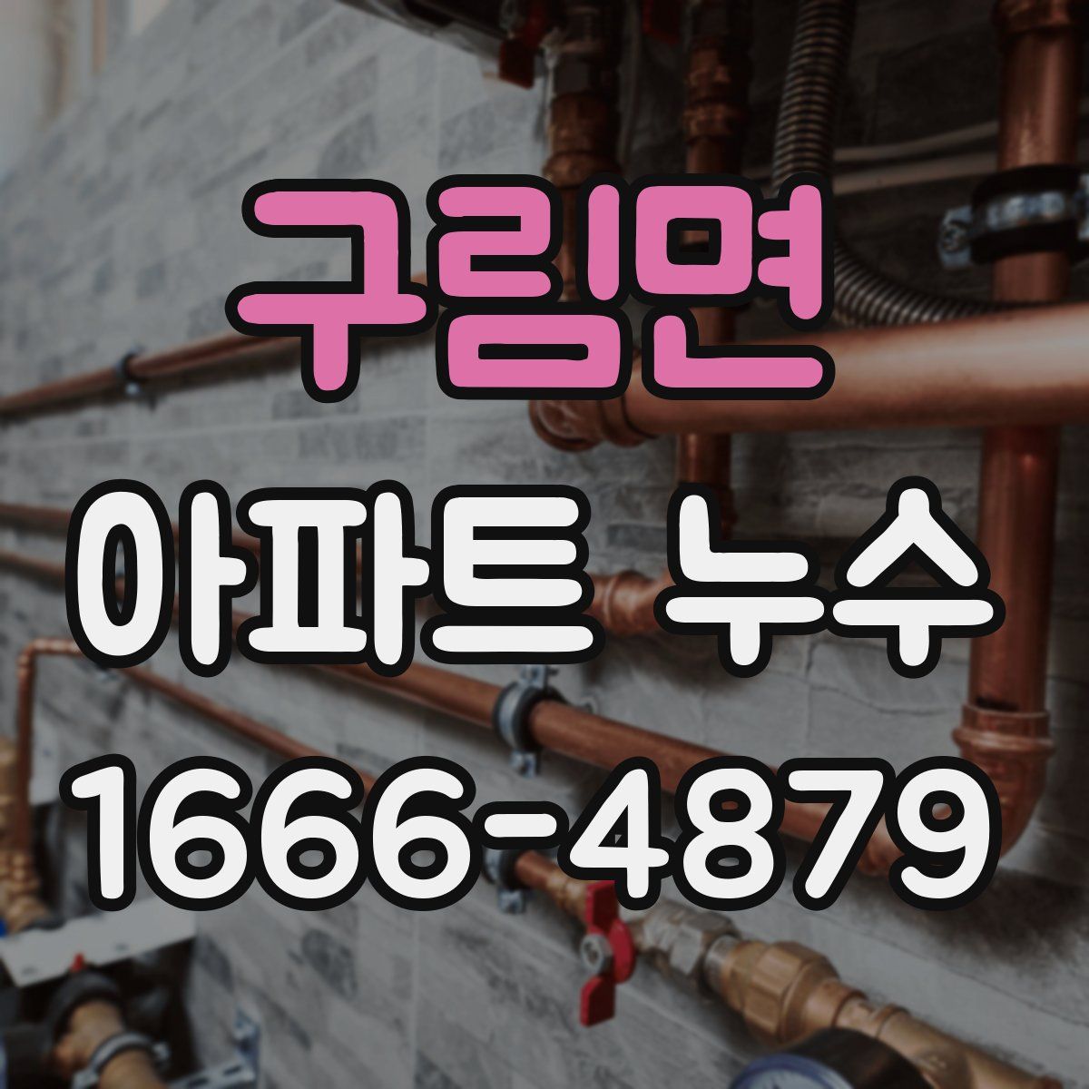 구림면 아파트 누수