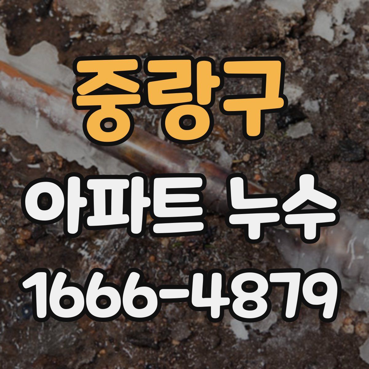 중랑구 아파트 누수