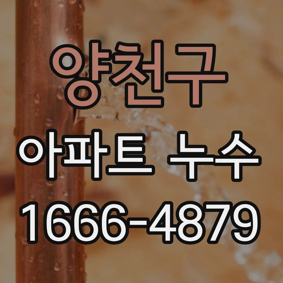양천구 아파트 누수