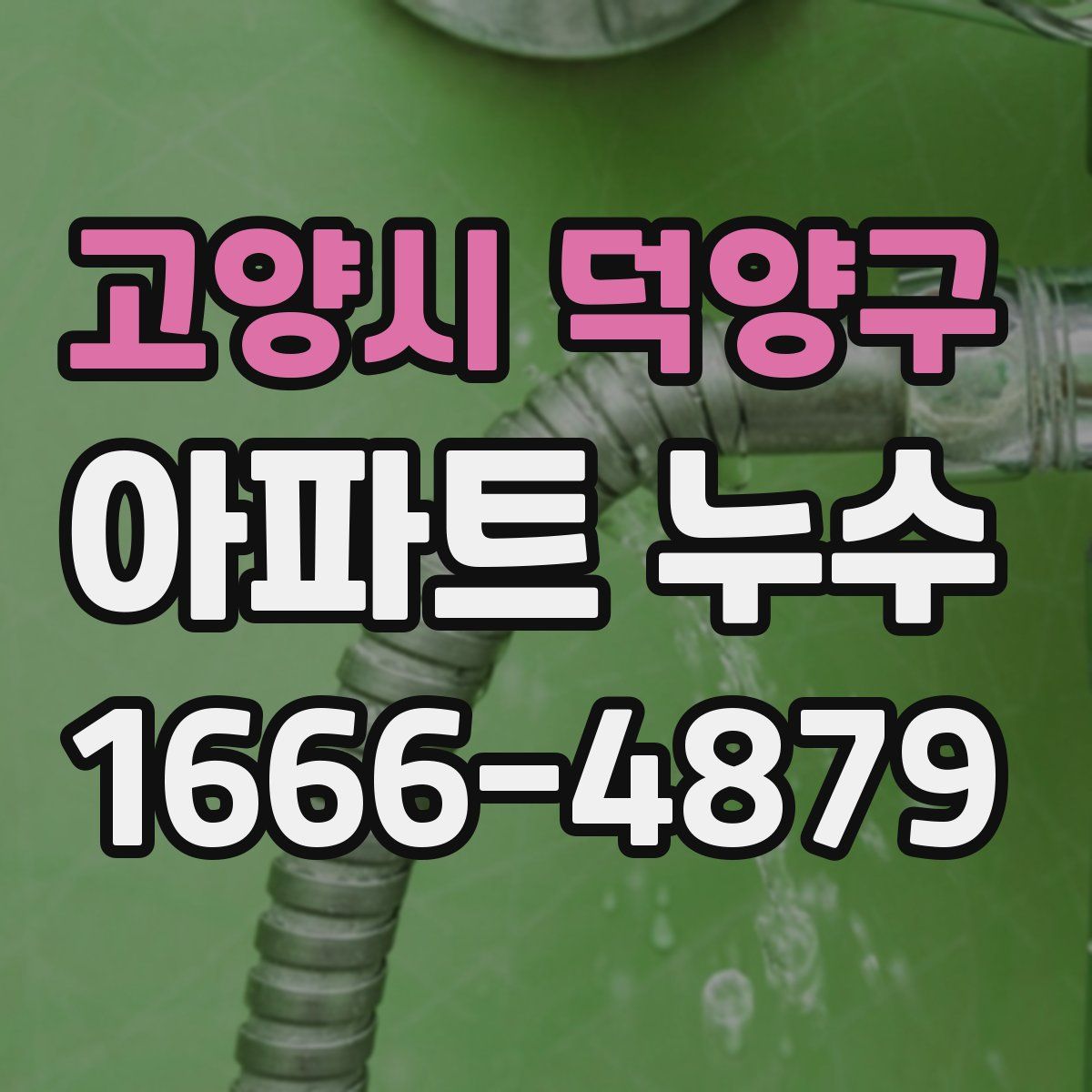 고양시 덕양구 아파트 누수