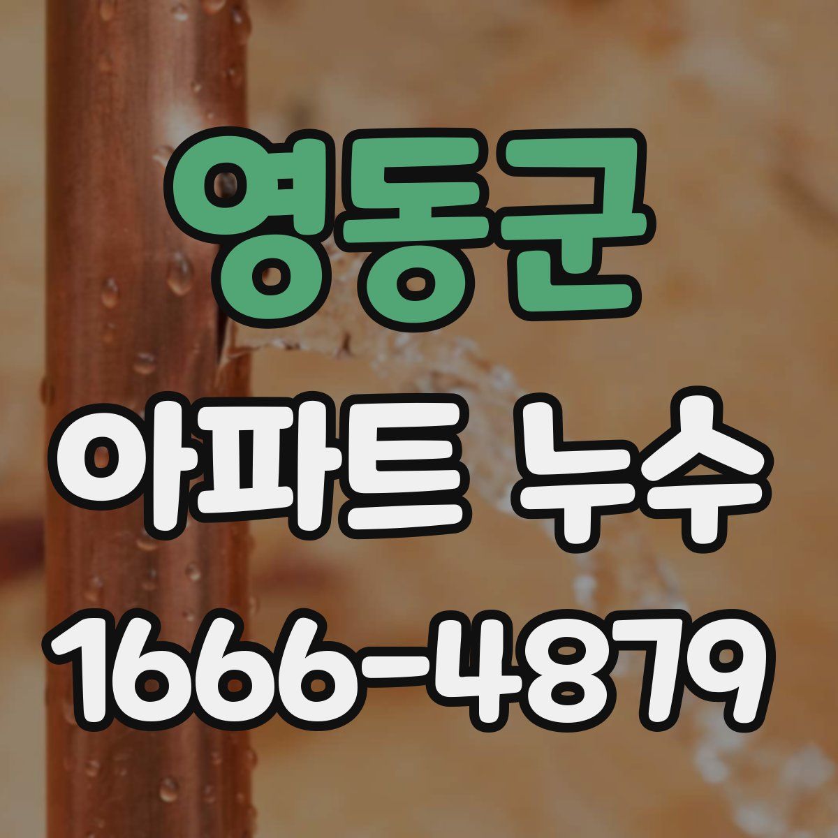 영동군 아파트 누수