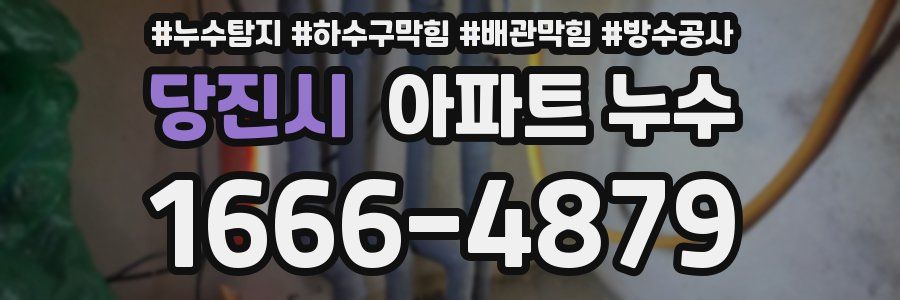 당진시 아파트 누수