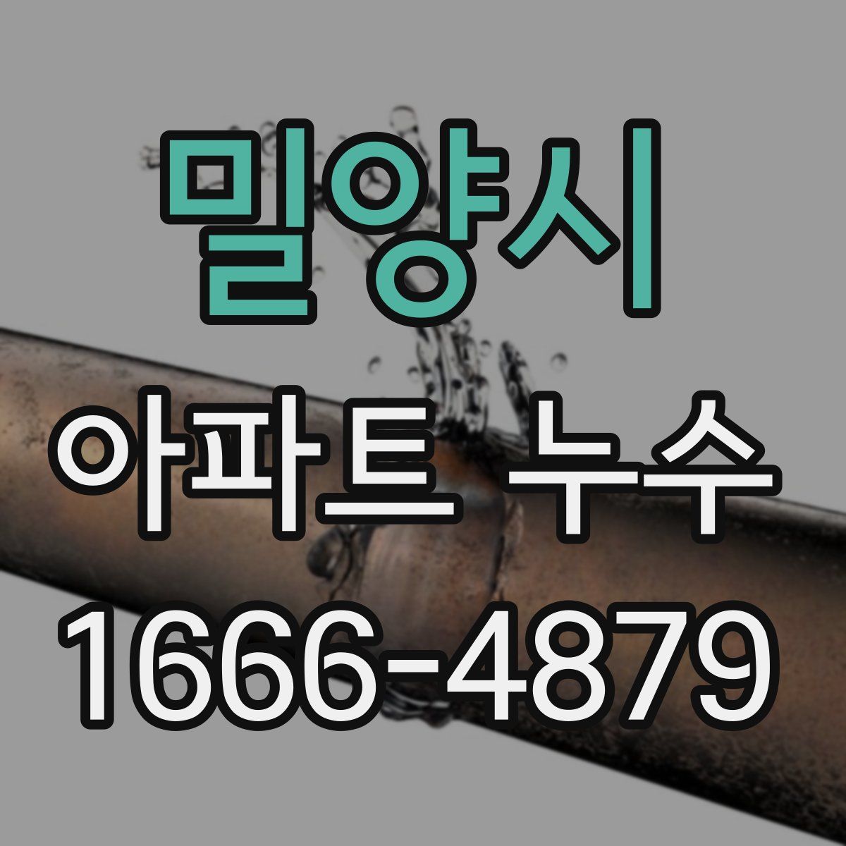 밀양시 아파트 누수