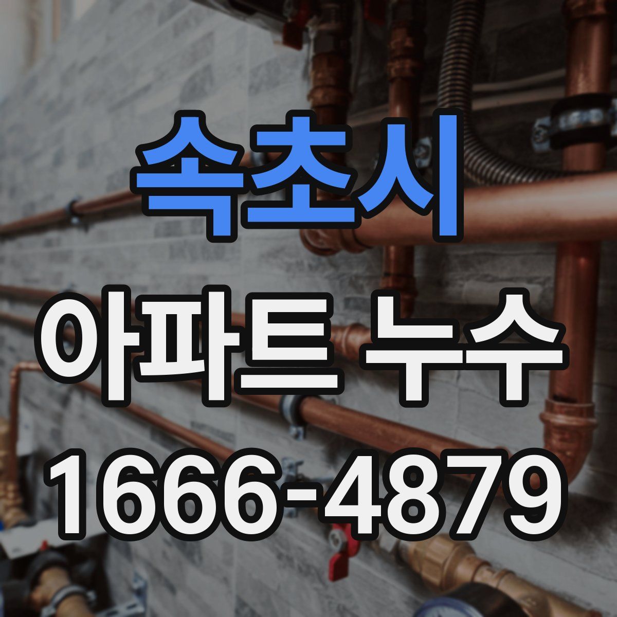 속초시 아파트 누수