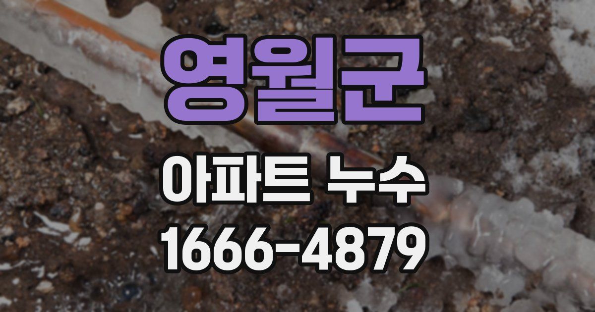 영월군 아파트 누수