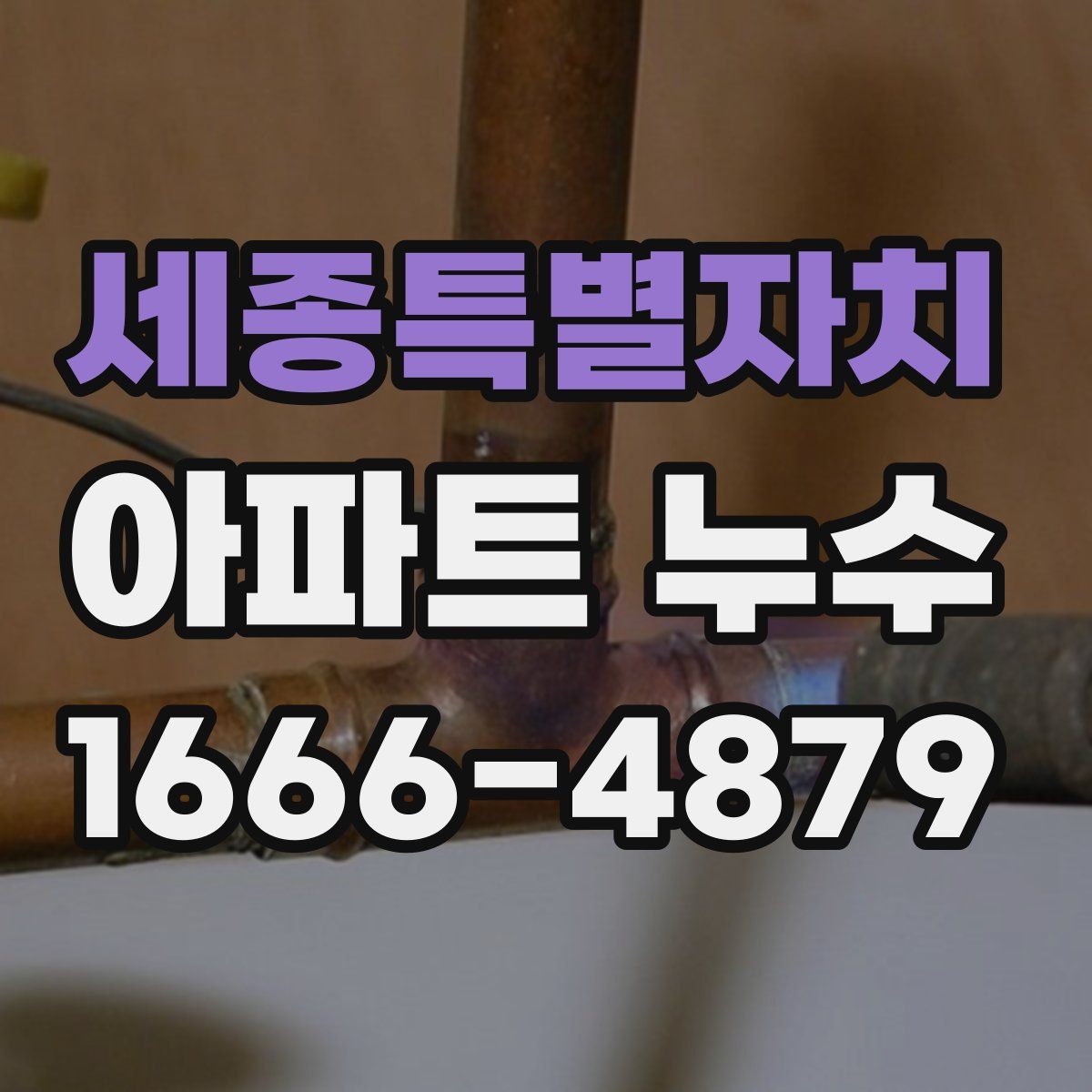 세종특별자치 아파트 누수