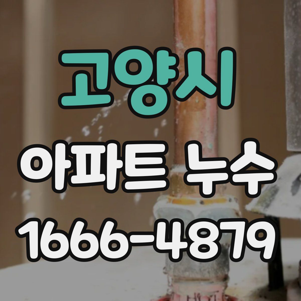 고양시 아파트 누수