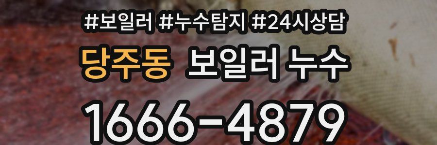 당주동 누수탐지