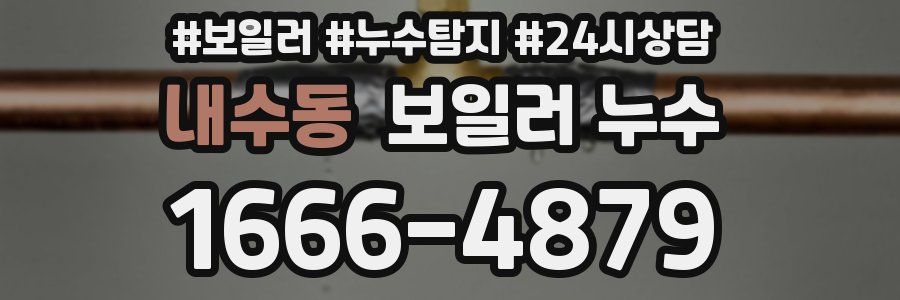 내수동 누수탐지