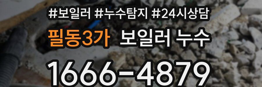 필동3가 누수탐지