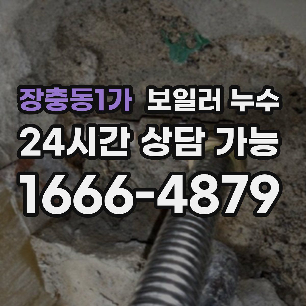 장충동1가 누수
