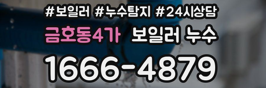 금호동4가 누수탐지