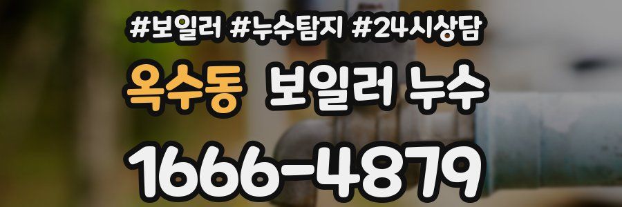 옥수동 누수탐지