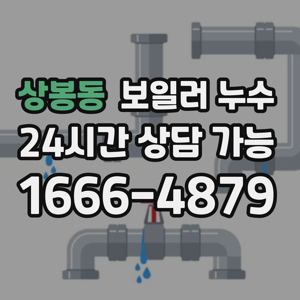 상봉동 누수