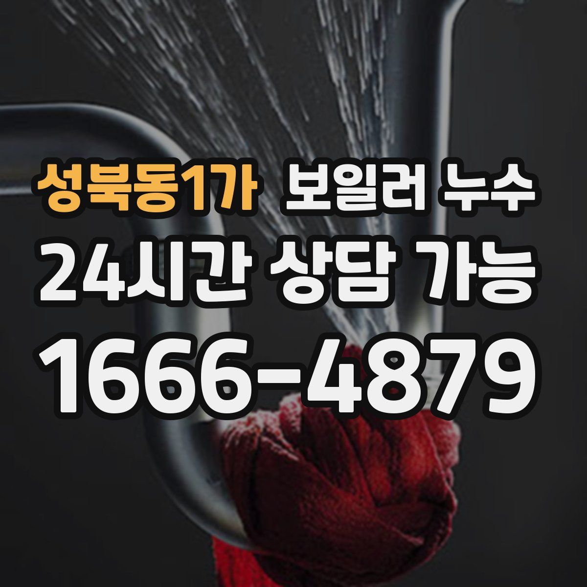 성북동1가 누수
