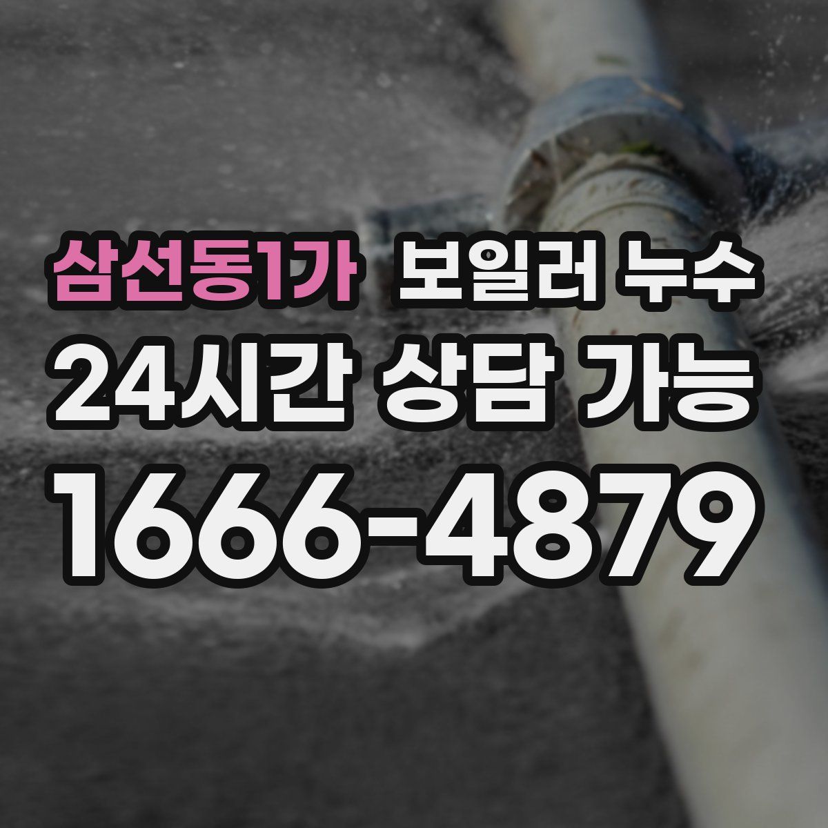 삼선동1가 누수