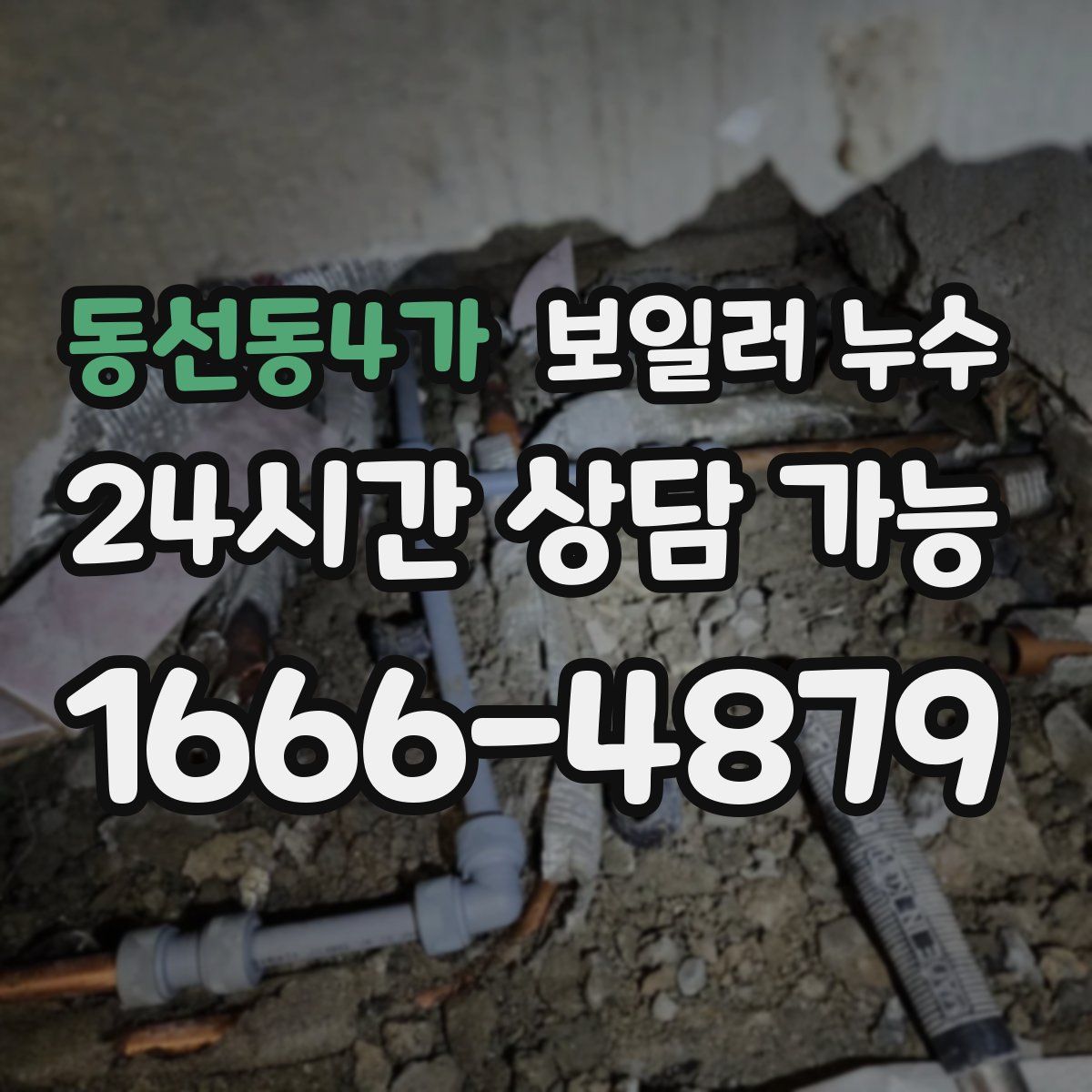 동선동4가 누수