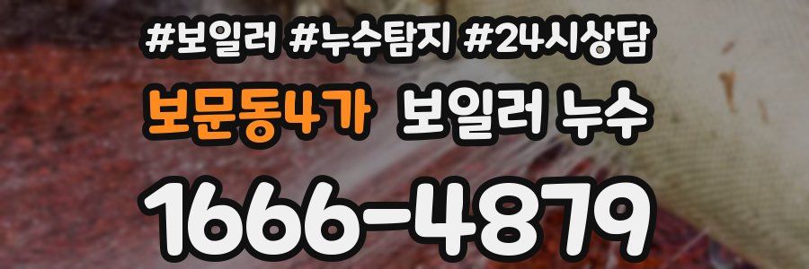 보문동4가 누수탐지