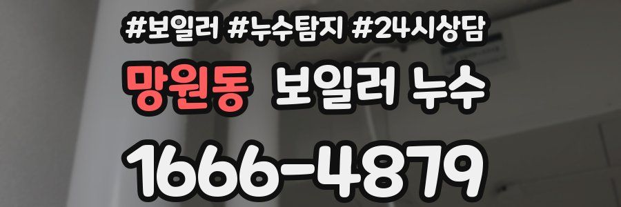 망원동 누수탐지