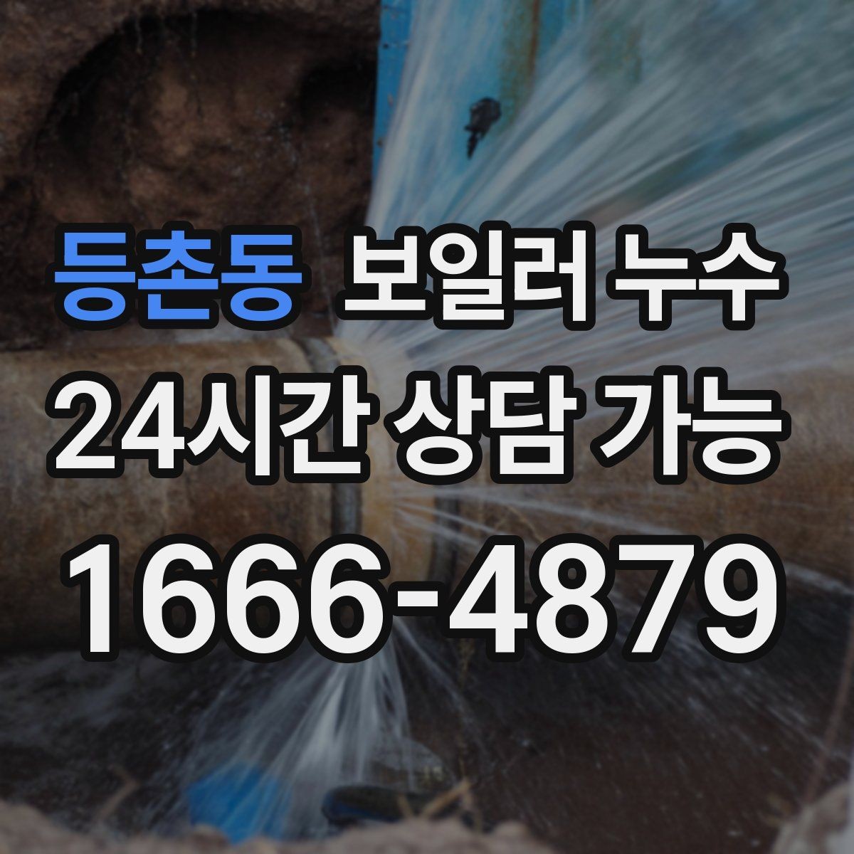 등촌동 보일러 누수 오래 비운 집에서 발견됐을 때 점검