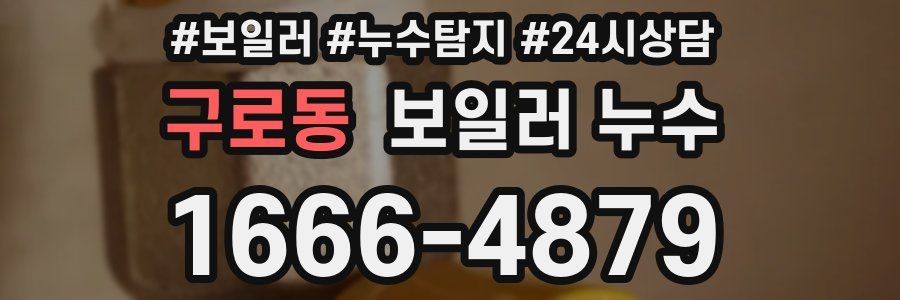 구로동 누수탐지