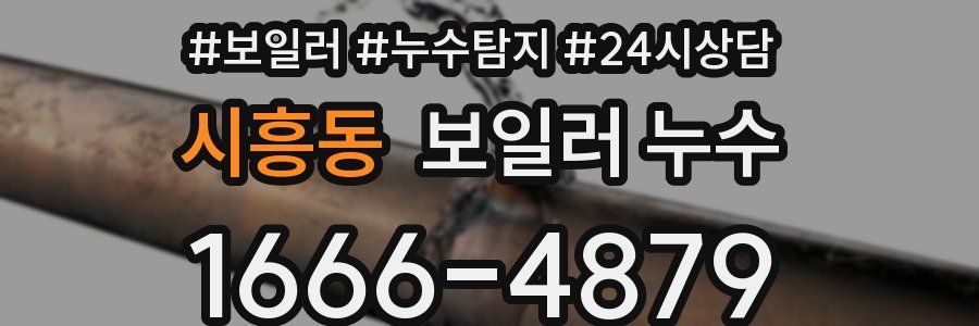 시흥동 누수탐지