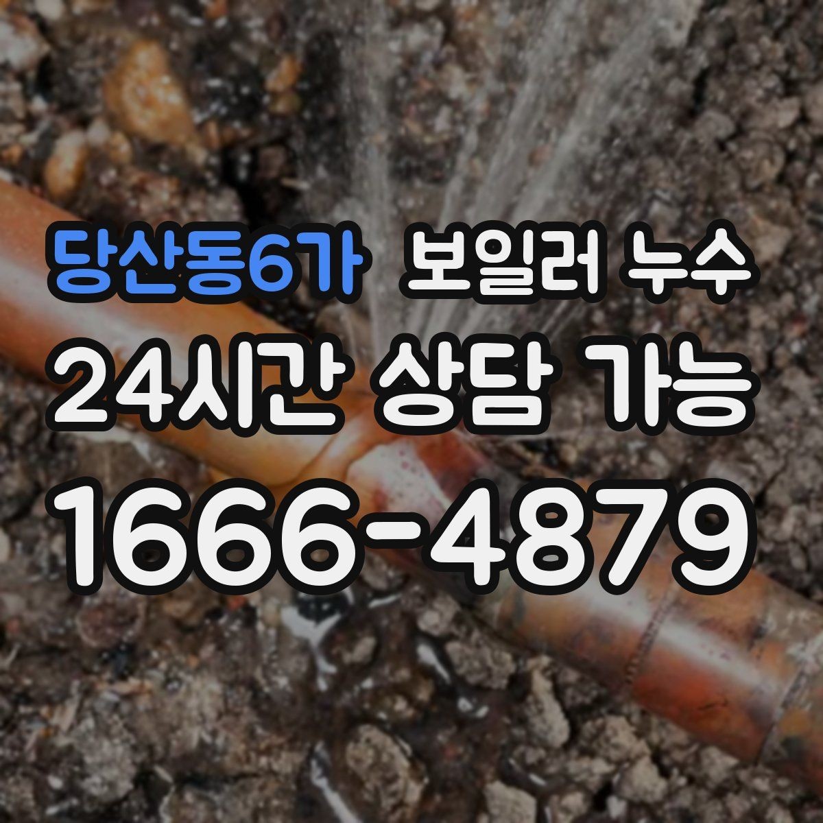 당산동6가 보일러 누수 콘센트 주변이 축축할 때 안전 체크