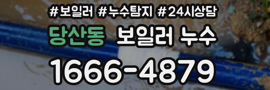 당산동 누수탐지