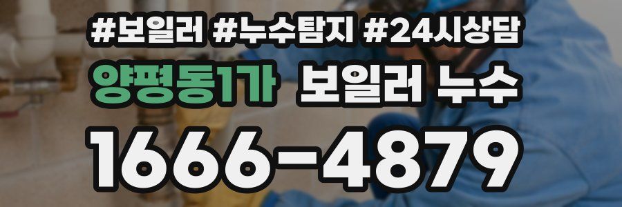 양평동1가 누수탐지