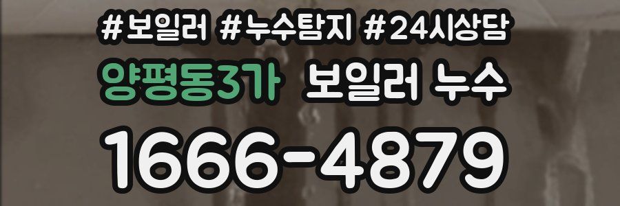 양평동3가 누수탐지