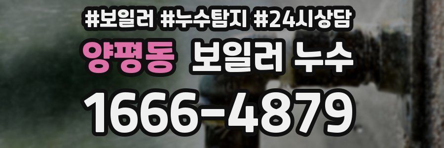 양평동 누수탐지