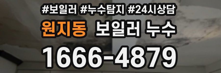 원지동 누수탐지