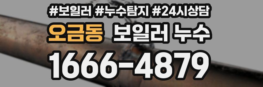 오금동 누수탐지