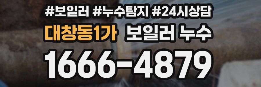 대창동1가 누수탐지