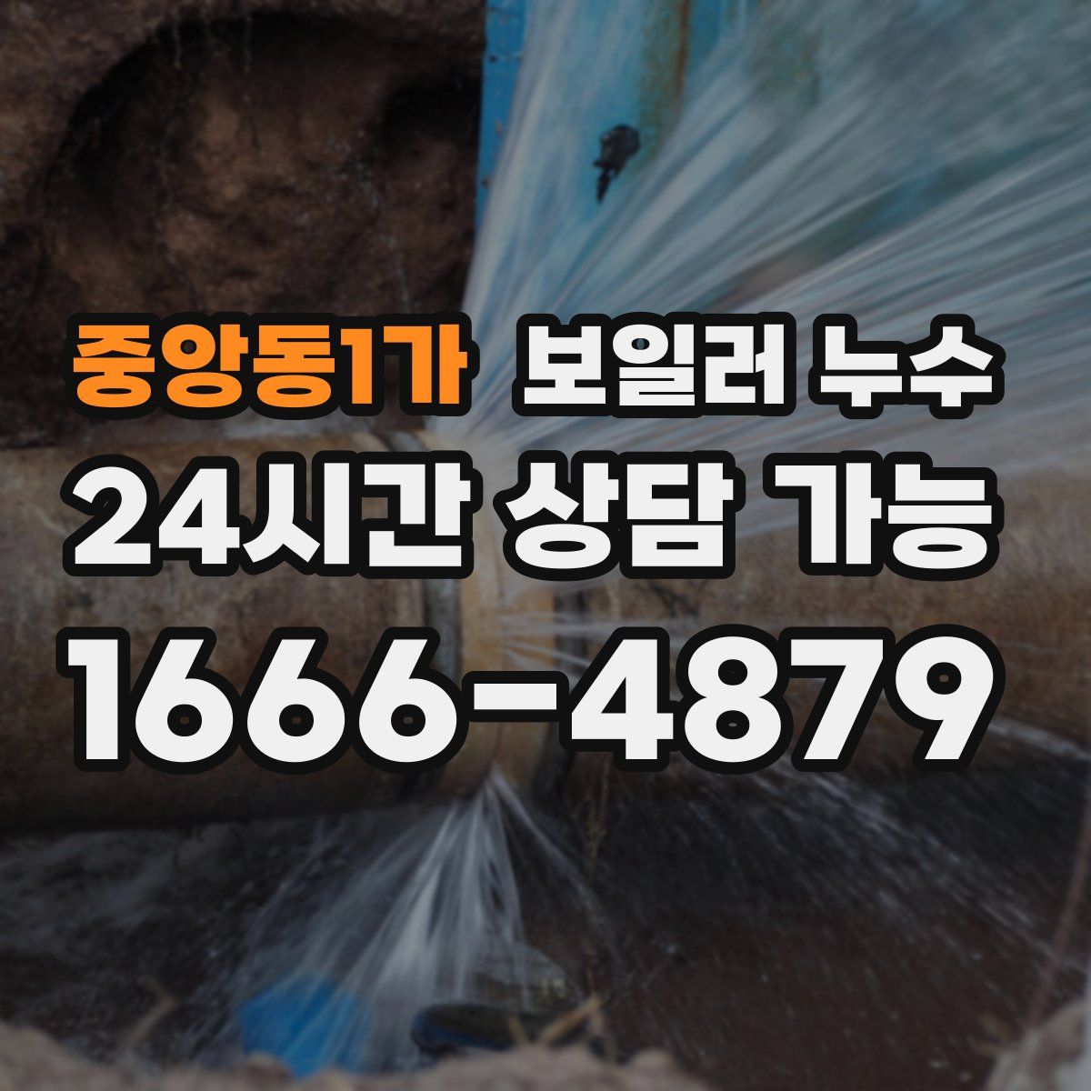 중앙동1가 누수
