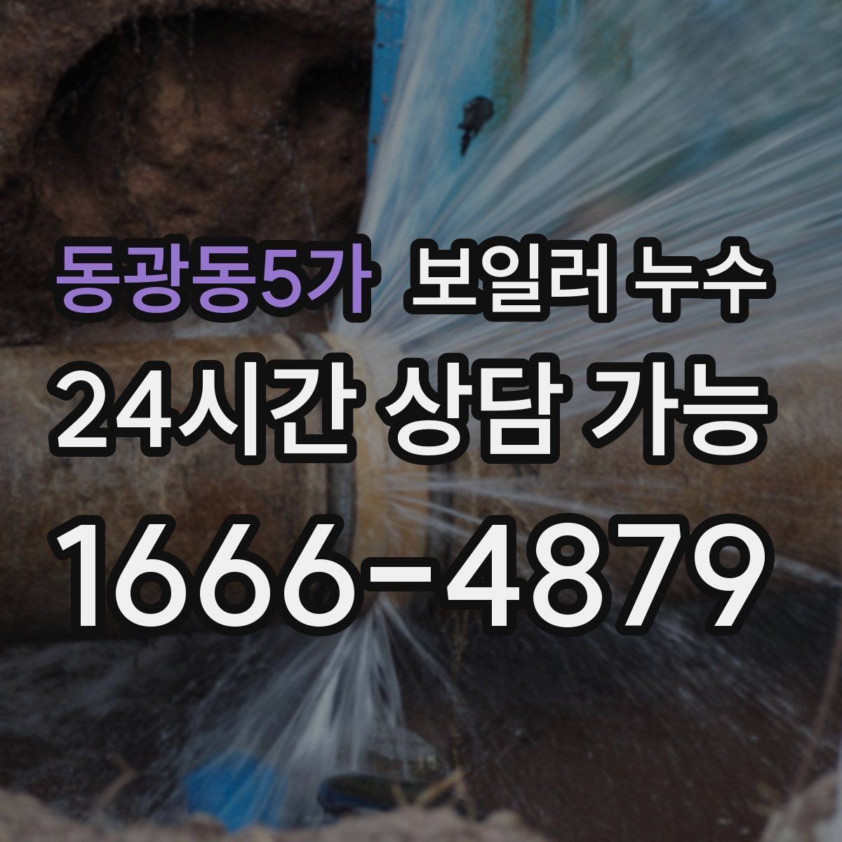 동광동5가 보일러 누수 장마철 습기와 헷갈릴 때 구분