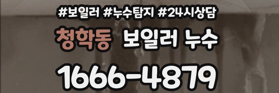 청학동 누수탐지