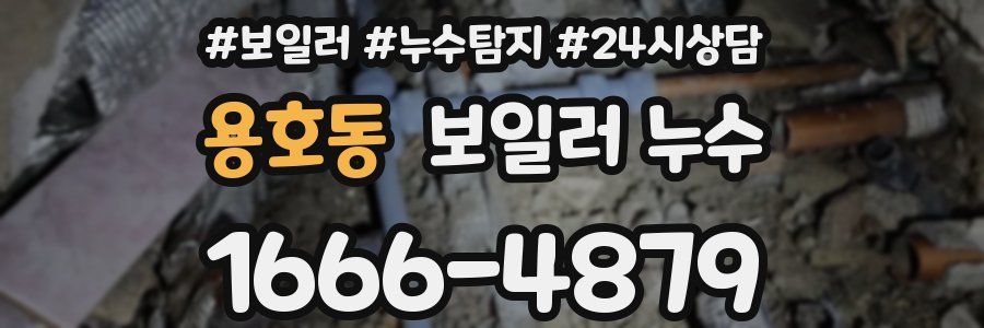 용호동 누수탐지