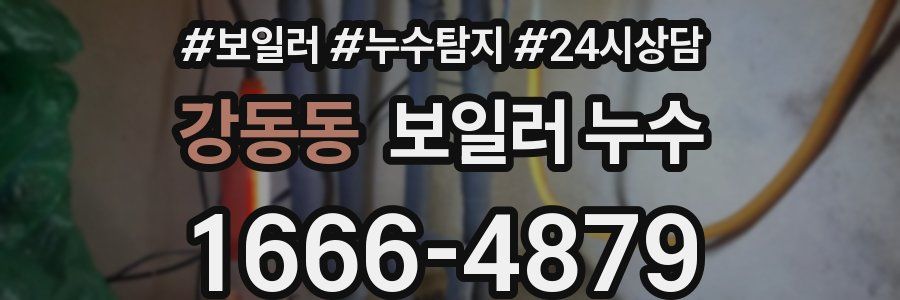 강동동 누수탐지